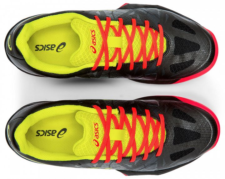 ASICS Gel-Fastball 3 Black / Sour Yuzu